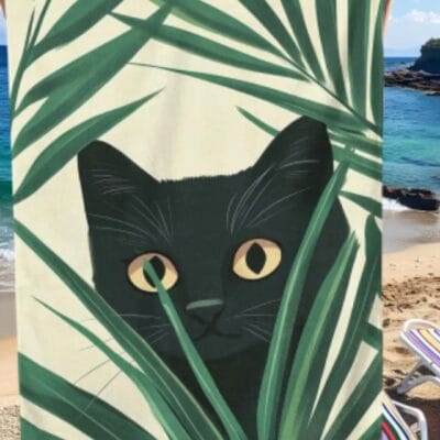 Strandlaken Black Cat